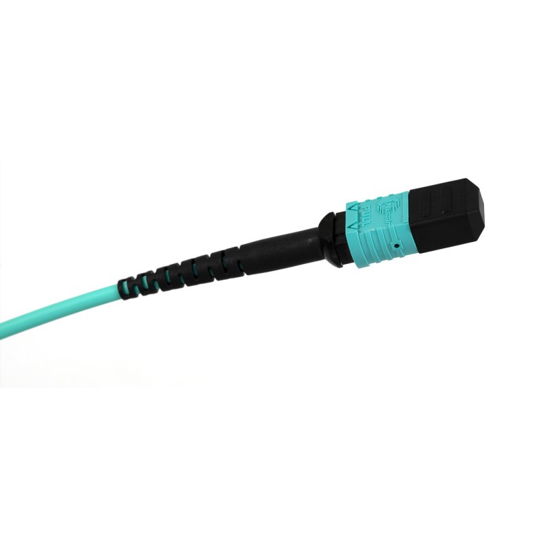 MPO Female to 4 LC UPC Duplex 8 Fibers Type B Breakout Cable - Image 2