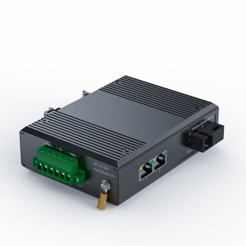3 Ports Industrial Ethernet Fiber Switch - Image 4